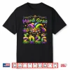 Mardi Gras 2026 Carnival Jester Beads Parade Men Women Kids Shirt