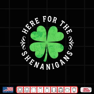 Design Here for The Shenanigans St Patricks Day Men Women Kids Shirt 1