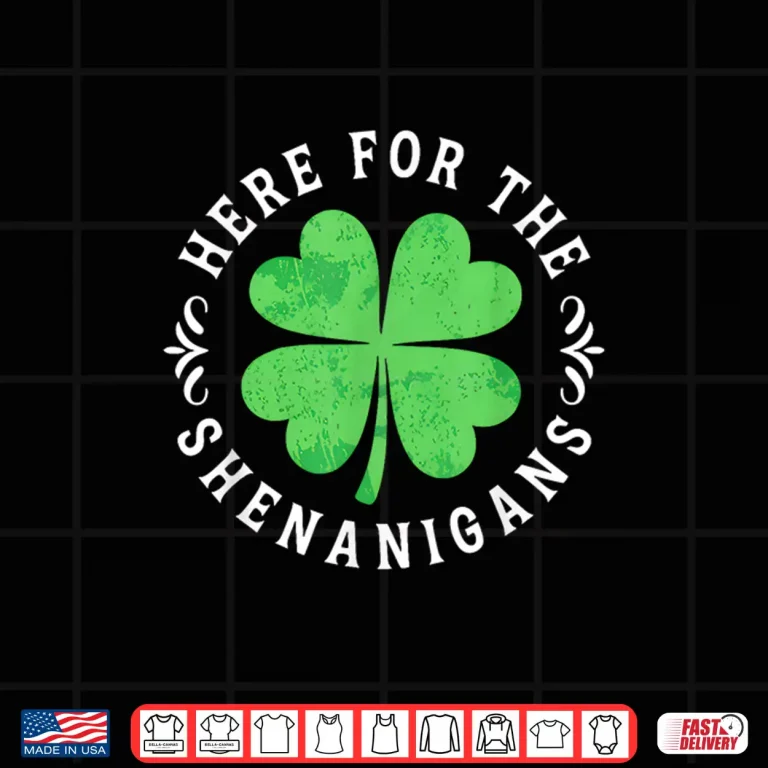 Design Here for The Shenanigans St Patricks Day Men Women Kids Shirt 1