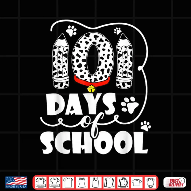 Design Happy 101 Days School Cute Dog 100 Days Smarter Student Kids Shirt 1