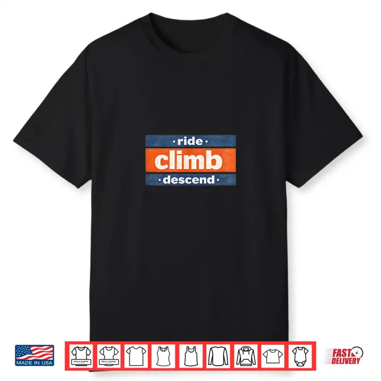 Cycling Vintage Distressed Climbing Shirt 1