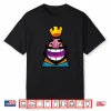Clash Royale Laughing King Emote Mobile Game Emoji Shirt