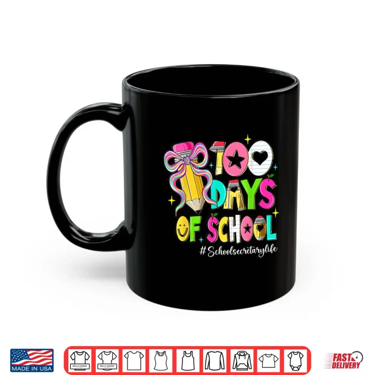 Mug Bow Pencil Cute Shirt 1