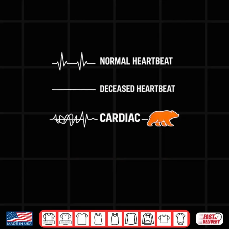 Bear Heart Rate Cardiac Arrest Cardiology Normal Heartbeat Shirt 4 Design Bear Heart Rate Cardiac Arrest Cardiology Normal Heartbeat Shirt 1