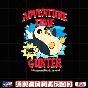 Design Adventure Time Penguin Gunter The Most Evil Funny Cartoon Shirt 1