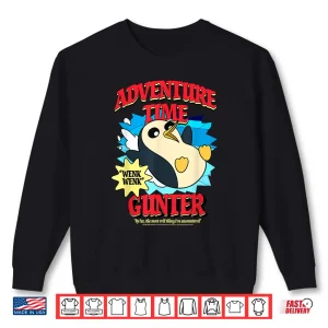 Sweatshirt Adventure Time Penguin Gunter The Most Evil Funny Cartoon Shirt 1