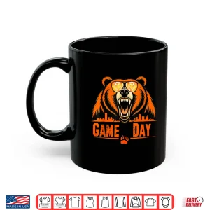 Mug Retro Game Day Bear Tee for Men Women Kids Shirt