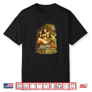 Luci Dragon Lady Pinup Shirt