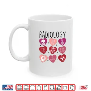 Mug Women Retro Radiology Tech Valentines Day X Ray Technician Shirt