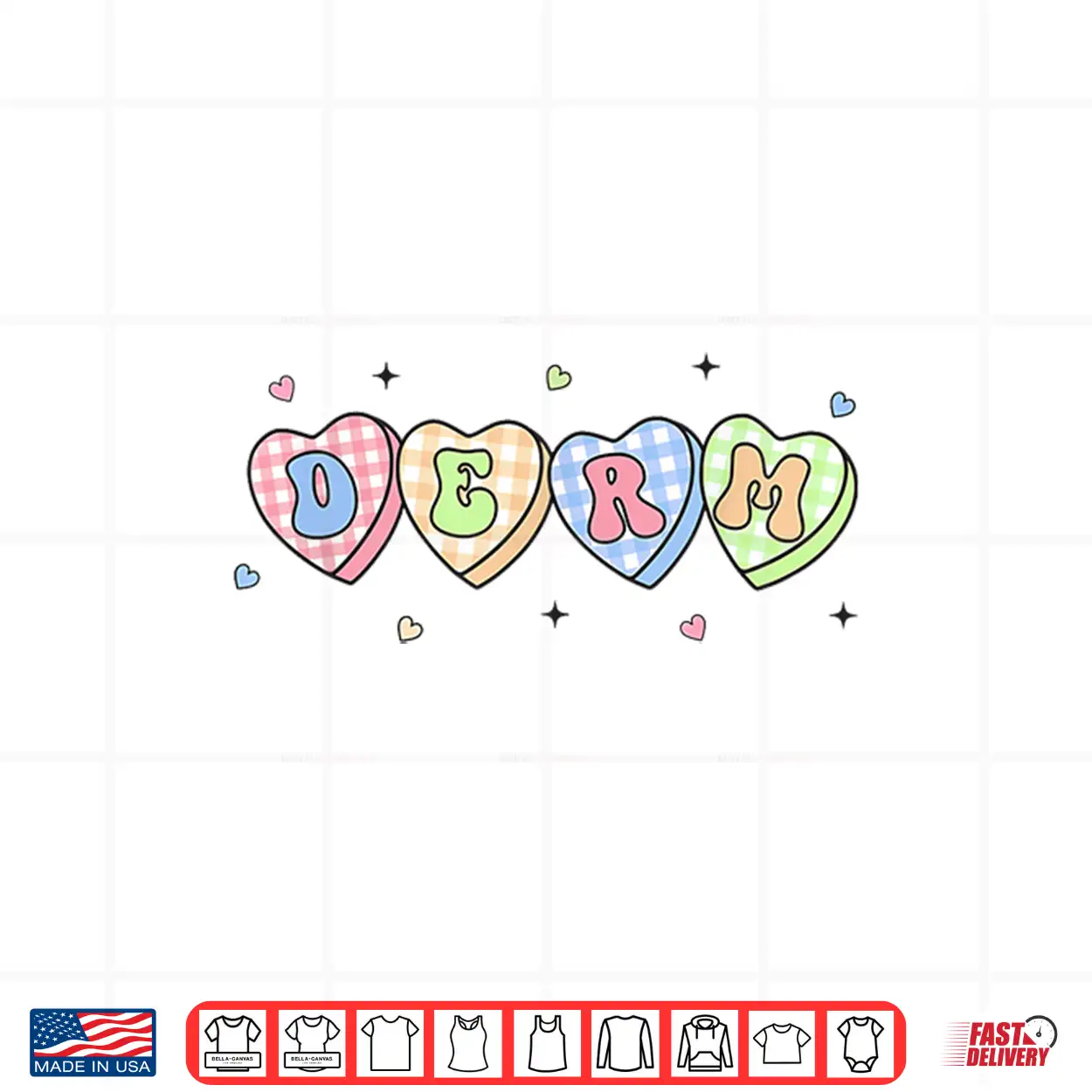 Women Dermatology Valentine’s Day Derm Team Dermatologist Shirt Women Dermatology Valentine’s Day Derm Team Dermatologist Shirt