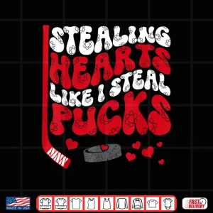 Stealing Hearts Like I Steal Pucks Valentine's Day Hockey Shirt 4 Design Stealing Hearts Like I Steal Pucks Valentines Day Hockey Shirt