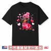 Cute Dachshund Valentine’s Day Heart Lover Dog Mom Women Shirt