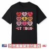 Ct Tech Valentine’s Day Radiology X Ray V Day Hearts Candy Shirt