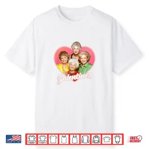 The Golden Girls Valentine’s Day Galentine’s Heart Shape Shirt
