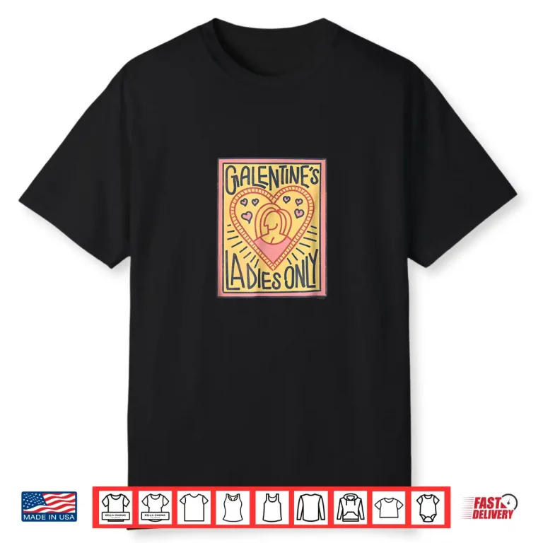 Parks and Recreation Galentines Day Ladies Only Shirt