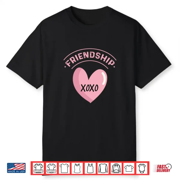 Galentines Day Shirts Women Friendship XOXO Galentine’s Day Shirt