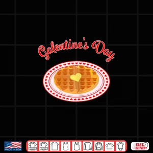 Design Galentines Day Waffle Shirt