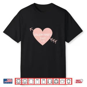 Galentine’s Day Pink Heart w Arrow Friend Women’s Day 2 13 Shirt