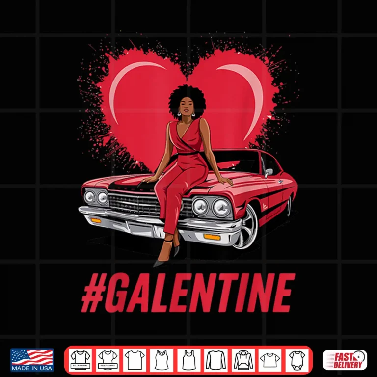 Design Galentines Day Best Melanin Queen Black Single Woman Bestie Shirt