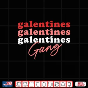 Design Funny Valentines Galentines Gang Galentines Day Shirt