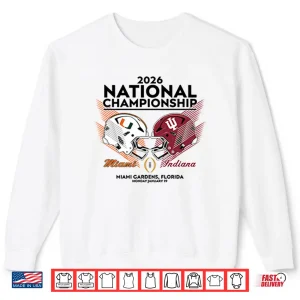 Sweatshirt Miami Vs Indiana CFP National Championship 2026 Shirt