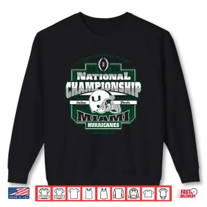 Sweatshirt Miami Hurricanes CFP National Championship 2026 Shirt