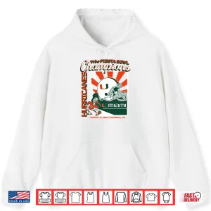 Hoodie Miami Football Fiesta Bowl Champions Shirt