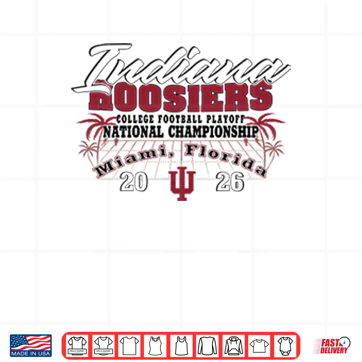 Indiana Hoosiers CFP National Championship 2026 Shirt Indiana Hoosiers CFP National Championship 2026 Shirt