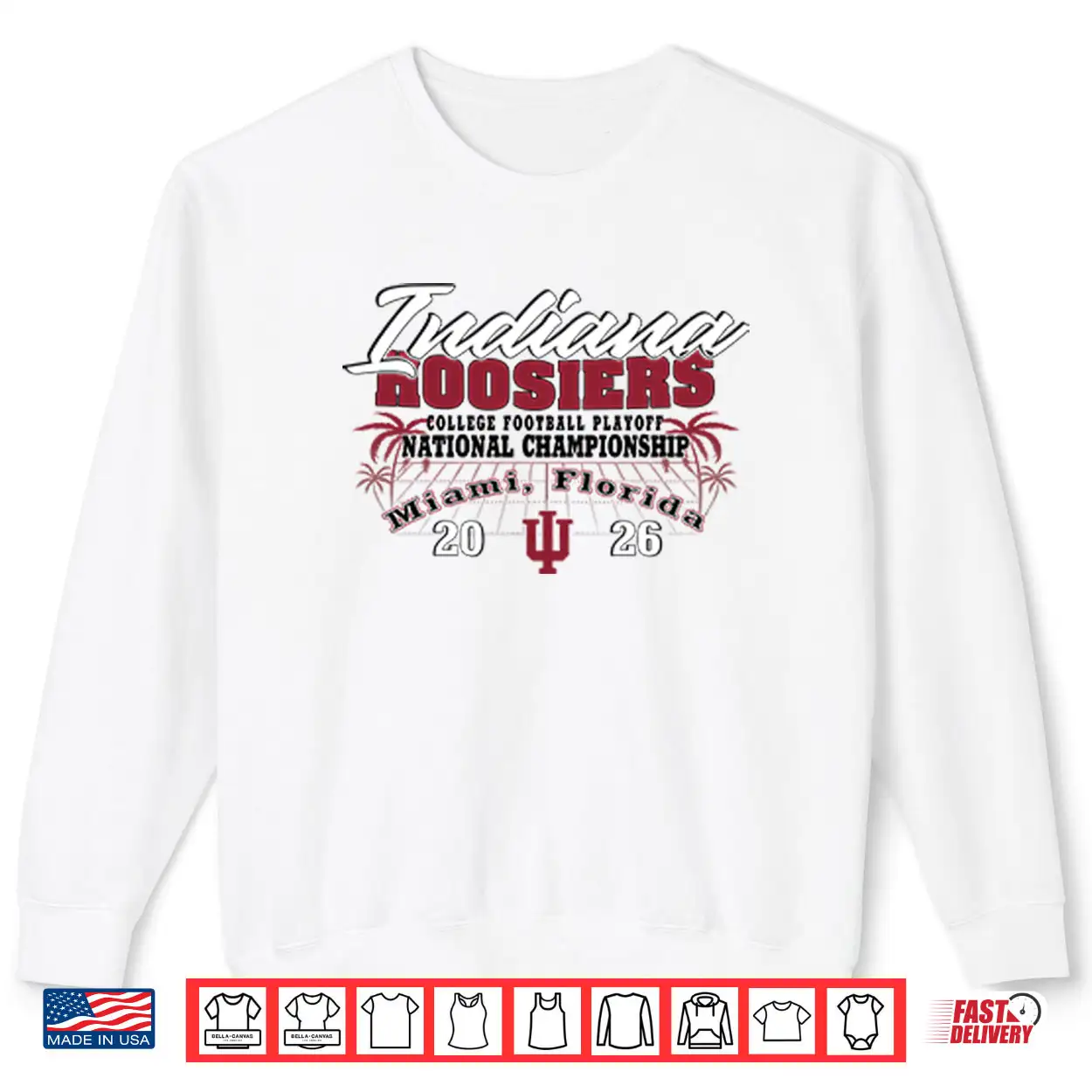 Indiana Hoosiers CFP National Championship 2026 Shirt Indiana Hoosiers CFP National Championship 2026 Shirt
