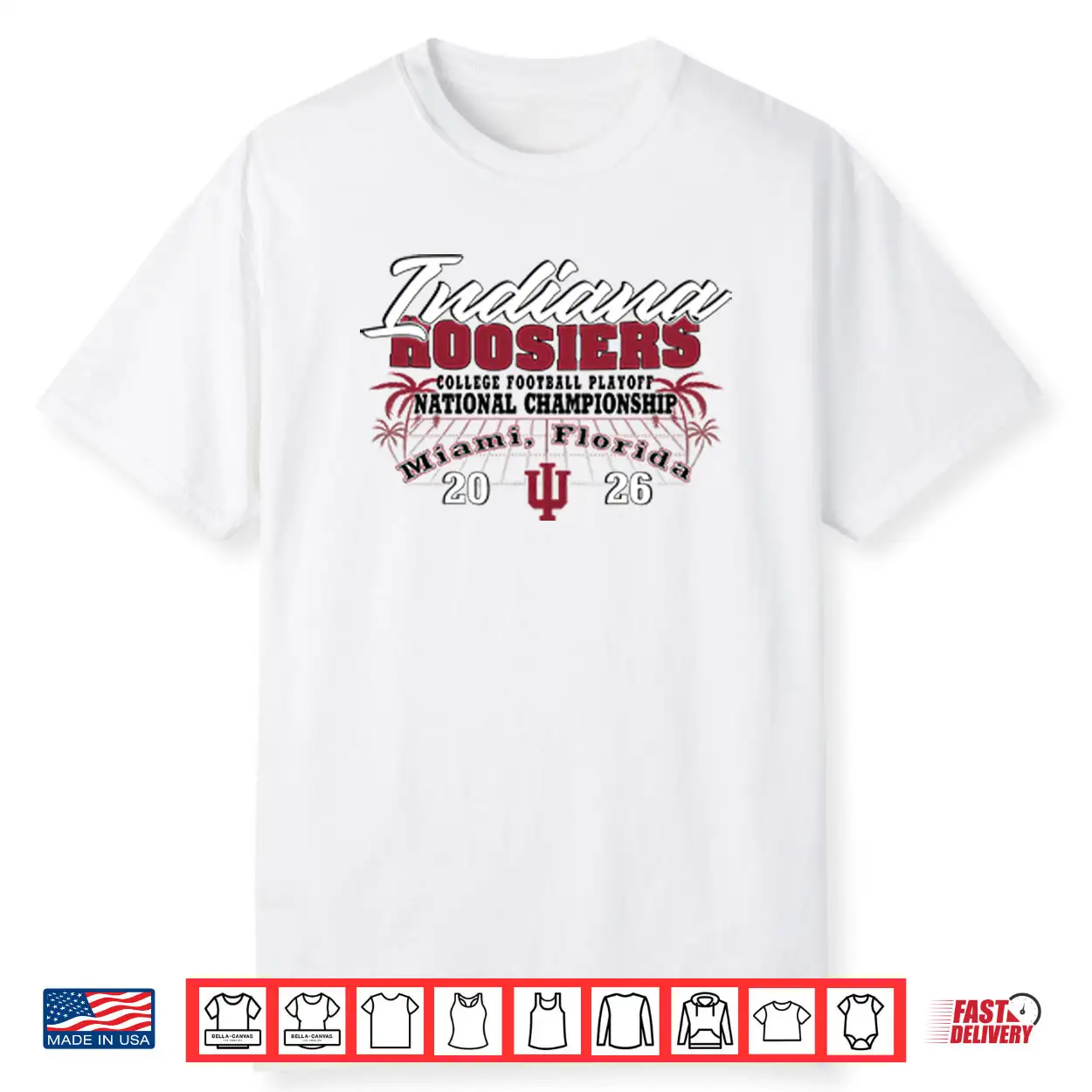 Indiana Hoosiers CFP National Championship 2026 Shirt Indiana Hoosiers CFP National Championship 2026 Shirt