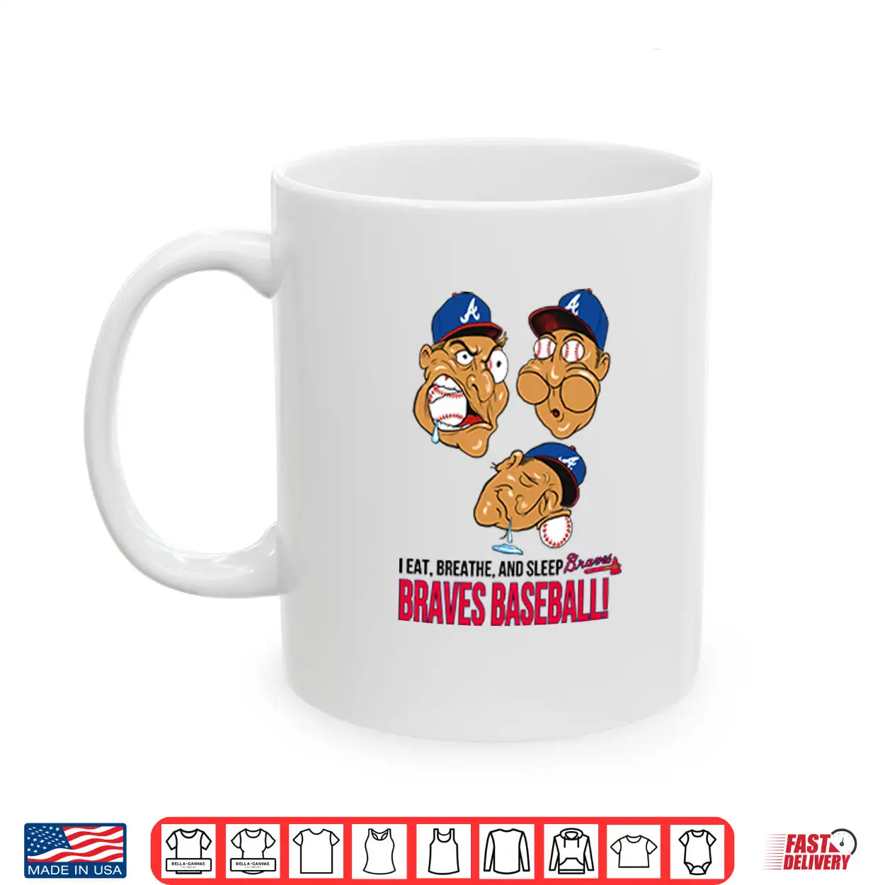 I Eat Breathe And Sleep Braves Baseball Shirt I Eat Breathe And Sleep Braves Baseball Shirt