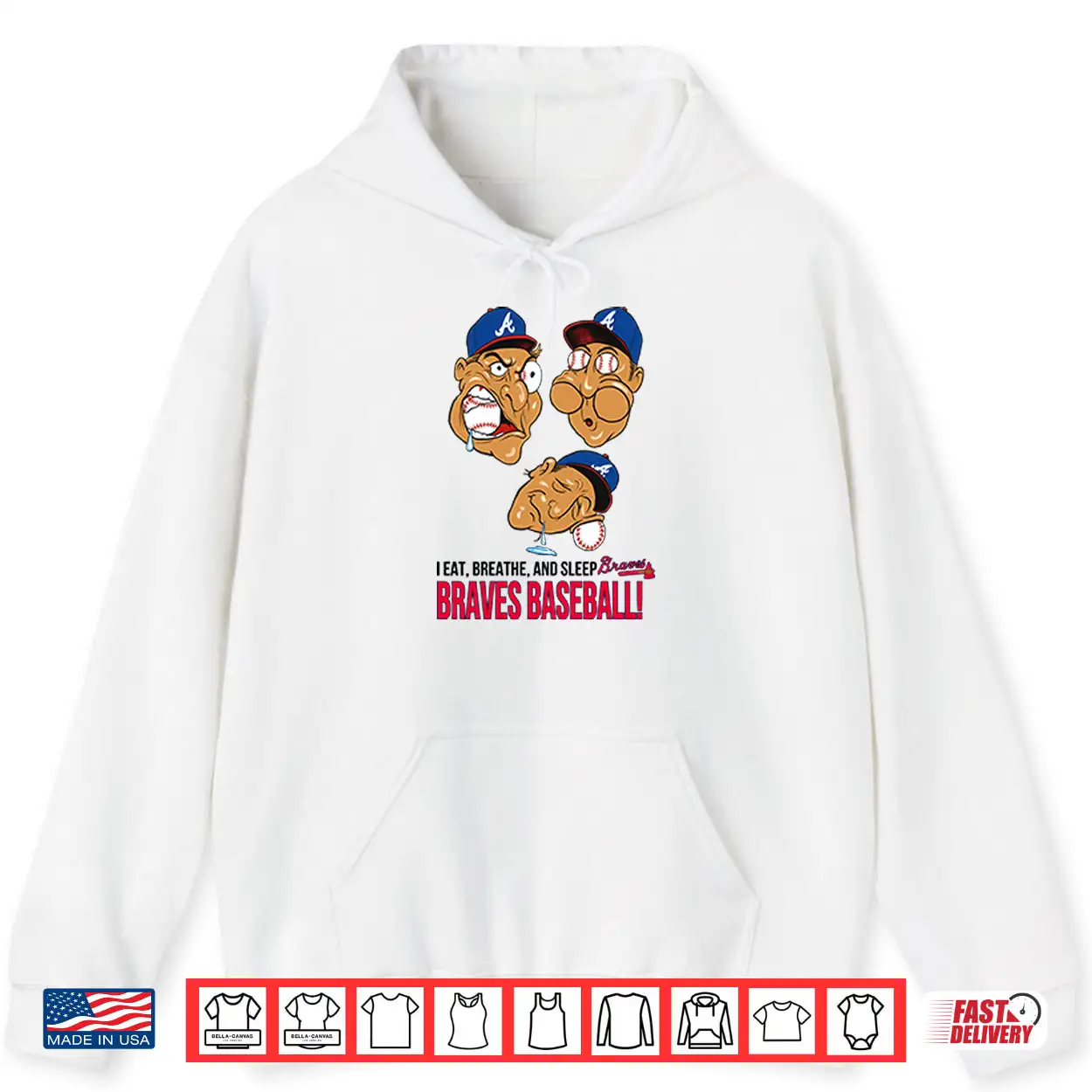 I Eat Breathe And Sleep Braves Baseball Shirt I Eat Breathe And Sleep Braves Baseball Shirt