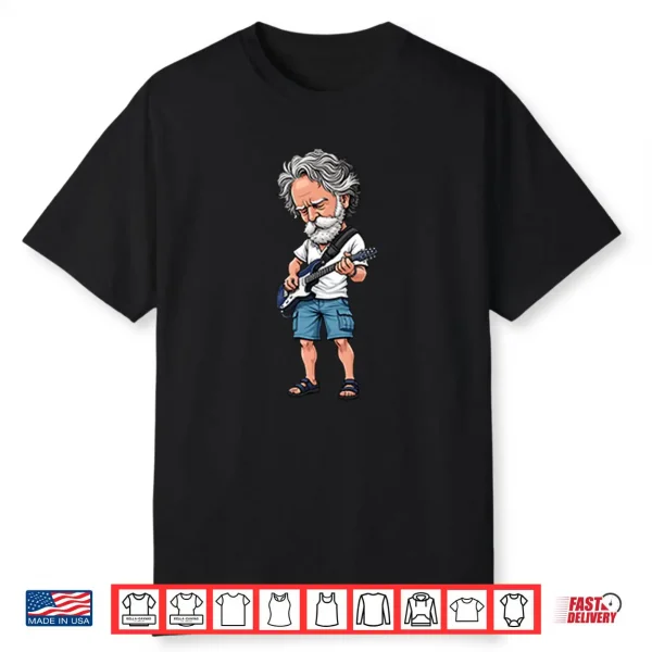 Bob Weir Guitar Illustration Shirt
