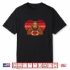 Funny Sasquatch Hearts Love Valentines Day for Women Shirt