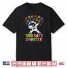 100 Days Smarter Astronaut Space 100th Day of School Boy Kid Shirt