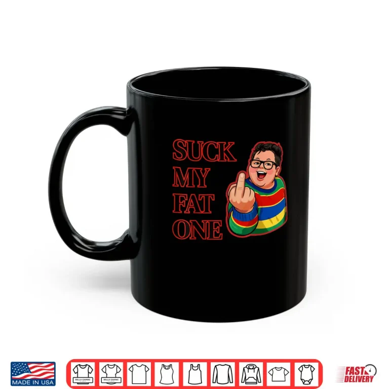Mug Suck My Fat One Retro Design Shirt 3