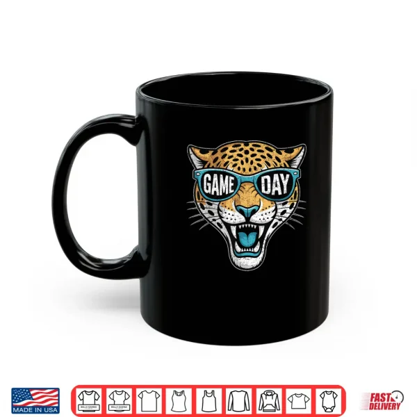 Retro Game Day Jaguar Shirt 3 Mug Retro Game Day Jaguar Shirt 1