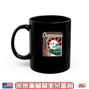 Mug Miami Football CFP Fiesta Bowl Champions Shirt 1