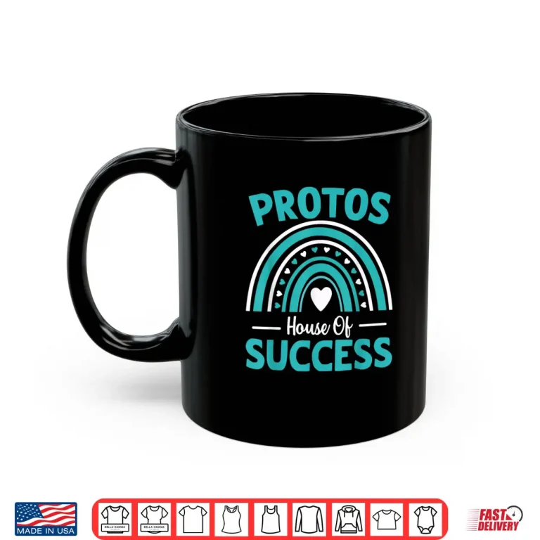 Protos House of Success Positive Rainbow Gift Funny Shirt 3 Mug Protos House of Success Positive Rainbow Gift Funny Shirt