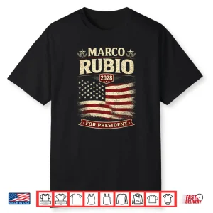 Marco Rubio President 2028 Rubio 2028 Retro Election Vintage Shirt