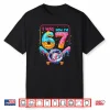 7th Birthday Boys I was 6 Now I’m 7 Baseball Ice Cream Drip Shirt