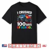 100 Days of School Shirt Boys Kids Monster Truck 100th Day Shirt