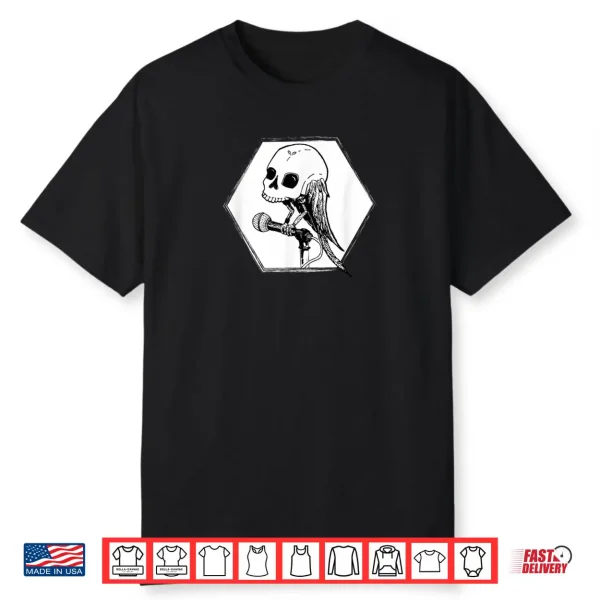 Skull Bird on The Mic Shirt