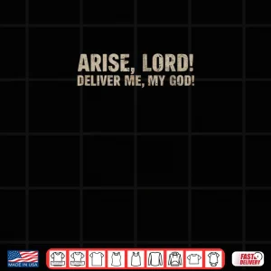 Design Psalm 3 7 Vintage Skull Christian Religious Front Back Shirt