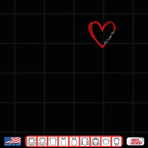 Ps I Love You Valentine's Day Purple Heart Women Men Kid Shirt 4 Design Ps I Love You Valentines Day Purple Heart Women Men Kid Shirt 1