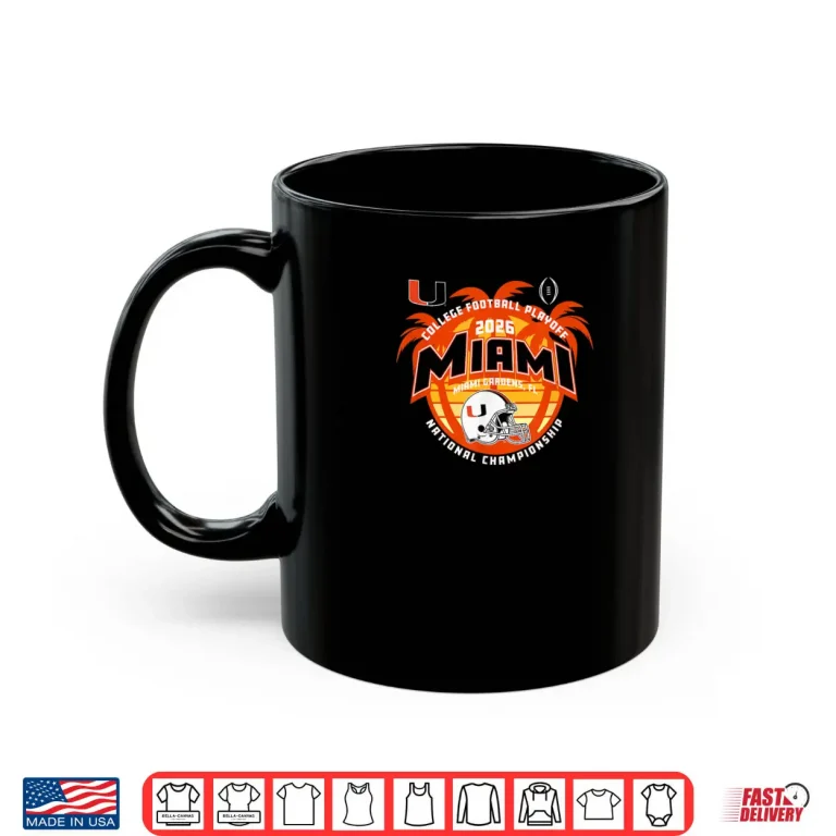 Miami Hurricanes National Championship CFP 2026 Green Shirt 3 Mug Miami Hurricanes National Championship CFP 2026 Green Shirt
