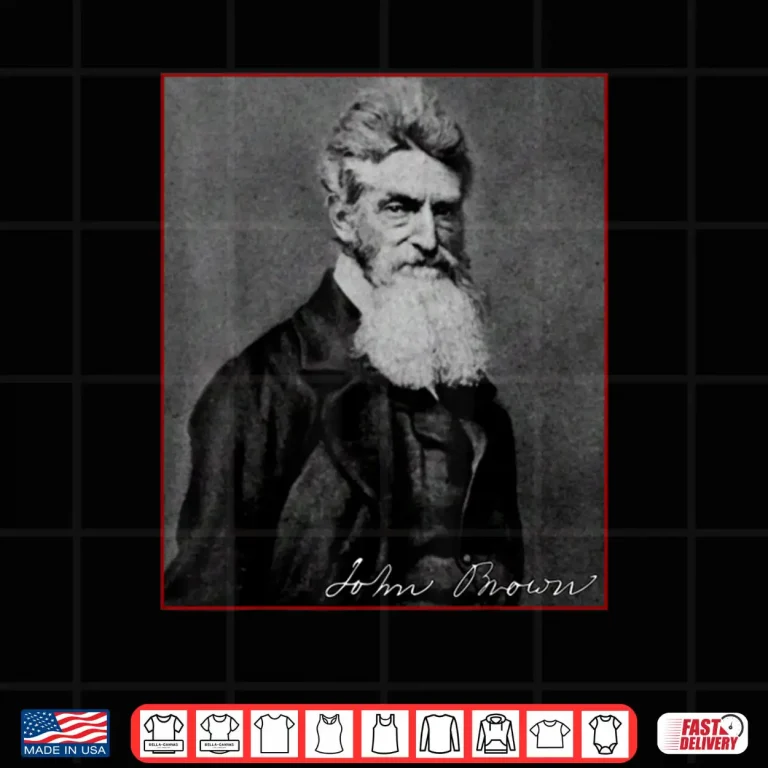 Design John Brown Abolitionist American History Anti Racism Protest Shirt
