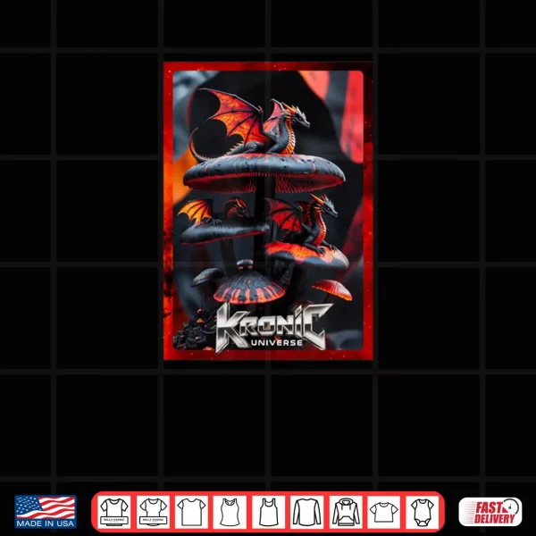 Design Black Dragons of Mushroom Kingdom Shirt