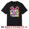 100th Day of School 100 Days Teacher Coquette Bow Girl Women Shirt