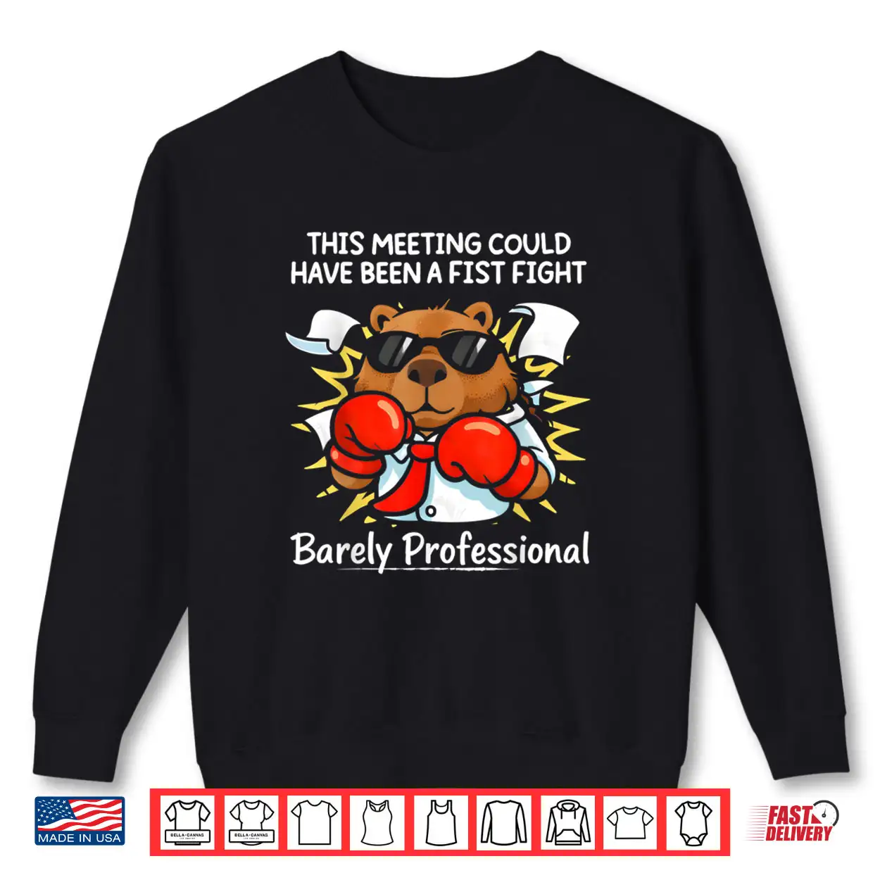 This Meeting Could Have Been a Fist Fight Funny Sarcastic Shirt This Meeting Could Have Been a Fist Fight Funny Sarcastic Shirt